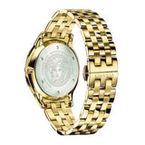 Buy Shop Versace Univers Quartz White Dial Gold Steel Strap Watch for Men - VEBK00518 USA Online