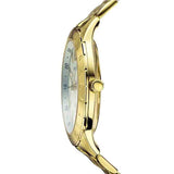 Buy Shop Versace Univers Quartz White Dial Gold Steel Strap Watch for Men - VEBK00518 USA Online