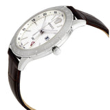 Buy Shop Versace Univers White Dial Brown Leather Strap Watch for Men - VEBK00118 USA Online