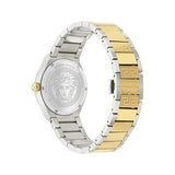 Buy Shop Versace V-Auria Quartz Green Dial Two Tone Steel Strap Watch for Men - VE0F00425 USA Online