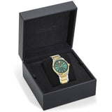 Buy Shop Versace V-Auria Quartz Green Dial Two Tone Steel Strap Watch for Men - VE0F00425 USA Online