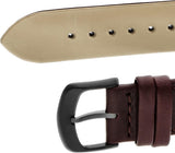 Buy Shop Versace V-Circle Manifesto Black Dial Maroon Leather Strap Watch for Men - VBQ040017 USA Online
