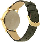 Buy Shop Versace V-Circle Manifesto Gold Dial Black Leather Strap Watch for Men - VBQ030017 USA Online