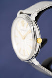 Buy Shop Versace V-Circle Quartz Silver Dial Silver Mesh Strap Watch for Women - VBP050017 USA Online