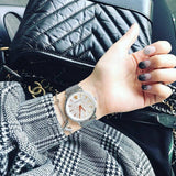 Buy Shop Versace V-Circle Quartz Silver Dial Silver Mesh Strap Watch for Women - VBP050017 USA Online