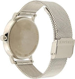 Buy Shop Versace V-Circle Silver Dial Silver Mesh Bracelet Watch for Men - VBQ060017 USA Online
