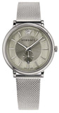 Buy Shop Versace V-Circle Silver Dial Silver Mesh Bracelet Watch for Men - VBQ060017 USA Online
