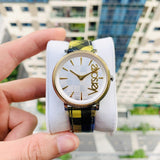 Buy Shop Versace V-Circle The Clans Edition Silver Dial Multicolor Leather Strap Watch for Women - VE8100118 USA Online