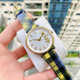 Buy Shop Versace V-Circle The Clans Edition Silver Dial Multicolor Leather Strap Watch for Women - VE8100118 USA Online