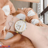 Buy Shop Versace V-Circle The Clans Edition Silver Dial Multicolor Leather Strap Watch for Women - VE8100118 USA Online