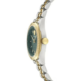 Buy Shop Versace V-Code Analog Green Dial Two Tone Steel Strap Watch for Women - VE8I00424 USA Online