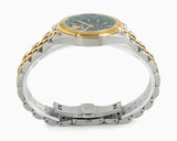 Buy Shop Versace V-Code Analog Green Dial Two Tone Steel Strap Watch for Women - VE8I00424 USA Online