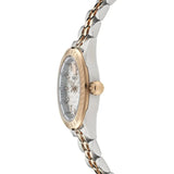 Buy Shop Versace V-Code Analog White Dial Two Tone Steel Strap Watch for Women - VE8I00624 USA Online