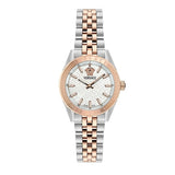 Buy Shop Versace V-Code Analog White Dial Two Tone Steel Strap Watch for Women - VE8I00624 USA Online
