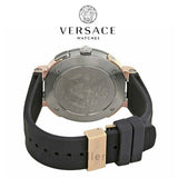 Buy Shop Versace V Extreme Chronograph Brown Tone Dial Black Rubber Strap Watch for Men - VCN030017 USA Online