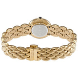 Buy Shop Versace V Flare Diamonds Silver Dial Gold Steel Strap Watch for Women - VEBN00918 USA Online