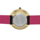 Buy Shop Versace V-Flare Quartz Black Dial Black Leather Strap Watch for Women - VEBN00218 USA Online