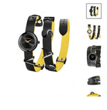 Buy Shop Versace V-Flare Quartz Black Dial Black Leather Strap Watch for Women - VEBN00518 USA Online