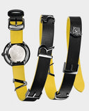 Buy Shop Versace V-Flare Quartz Black Dial Black Leather Strap Watch for Women - VEBN00518 USA Online