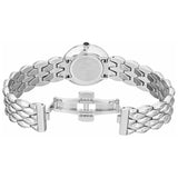 Buy Shop Versace V-Flare Quartz Black Dial Silver Steel Strap Watch for Women - VEBN00618 USA Online