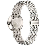 Buy Shop Versace V-Flare Quartz Black Dial Silver Steel Strap Watch for Women - VEBN00618 USA Online