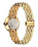 Buy Shop Versace V-Flare Quartz Silver Dial Gold Steel Strap Watch for Women - VEBN00818 USA Online