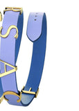 Buy Shop Versace V-Flare Silver Dial Purple Leather Strap Watch for Women - VEBN00318 USA Online