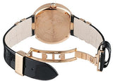 Buy Shop Versace V Metal Icon Gold Dial Black & Gold Strap Watch for Women - VLC030014 USA Online