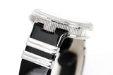 Buy Shop Versace V Metal Icon Silver Dial Black & Silver Strap Watch for Women - VLC010014 USA Online
