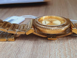 Buy Shop Versace V-Motif Gold Dial Gold Steel Strap Watch for Women - VERE00618 USA Online