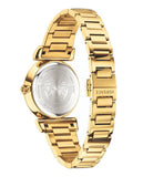 Buy Shop Versace V-Motif Gold Dial Gold Steel Strap Watch for Women - VERE00618 USA Online
