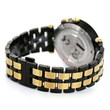 Buy Shop Versace V-Race Analog Quartz Black Dial Two Tone Steel Strap Watch For Men - VEBV00619 USA Online