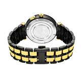 Buy Shop Versace V-Race Analog Quartz Black Dial Two Tone Steel Strap Watch For Men - VEBV00619 USA Online