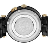 Buy Shop Versace V-Race Analog Quartz Black Dial Two Tone Steel Strap Watch For Men - VEBV00619 USA Online