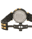 Buy Shop Versace V-Race Analog Quartz Black Dial Two Tone Steel Strap Watch For Men - VEBV00619 USA Online