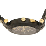 Buy Shop Versace V-Race Analog Quartz Black Dial Two Tone Steel Strap Watch For Men - VEBV00619 USA Online
