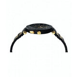 Buy Shop Versace V-Race Analog Quartz Black Dial Two Tone Steel Strap Watch For Men - VEBV00619 USA Online