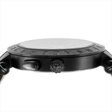 Buy Shop Versace V Race Chronograph Quartz Blue Dial Blue Leather Strap Watch For Men - VEBV00419 USA Online