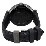Buy Shop Versace V-Race Diver Black Dial Black Rubber Strap Watch for Men - VAB050016 USA Online