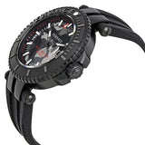 Buy Shop Versace V-Race Diver Black Dial Black Rubber Strap Watch for Men - VAB050016 USA Online
