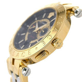 Buy Shop Versace V-Race Quartz Black Dial Gold Steel Strap Watch For Men - VEBV00519 USA Online