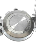 Buy Shop Versace V-Race Sport Black Dial Silver Steel Strap Watch for Men - VAH010016 USA Online