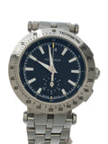 Buy Shop Versace V-Race Sport Black Dial Silver Steel Strap Watch for Men - VAH010016 USA Online