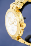 Buy Shop Versace V Racer Chronograph White Dial Gold Steel Strap Watch for Men - VBR060017 USA Online