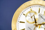 Buy Shop Versace V Racer Chronograph White Dial Gold Steel Strap Watch for Men - VBR060017 USA Online