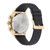 Buy Shop Versace V-Ray Blue Chronograph Blue Dial Blue Leather Strap Watch for Men - VDB030014 USA Online