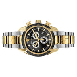 Buy Shop Versace V-Ray Chronograph Black Dial Two Tone Steel Strap Watch For Men - VE2I00421 USA Online
