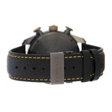 Buy Shop Versace V Ray Chronograph Grey Dial Black Leather Strap Watch for Men - VDB020014 USA Online