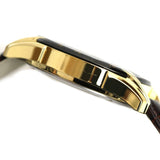 Buy Shop Versace V-Ray Chronograph Quartz Black Dial Brown Leather Strap Watch For Men - VEDB00318 USA Online