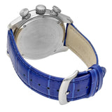 Buy Shop Versace V-Ray Chronograph Quartz Blue Dial Blue Leather Strap Watch for Men - VE2I00721 USA Online